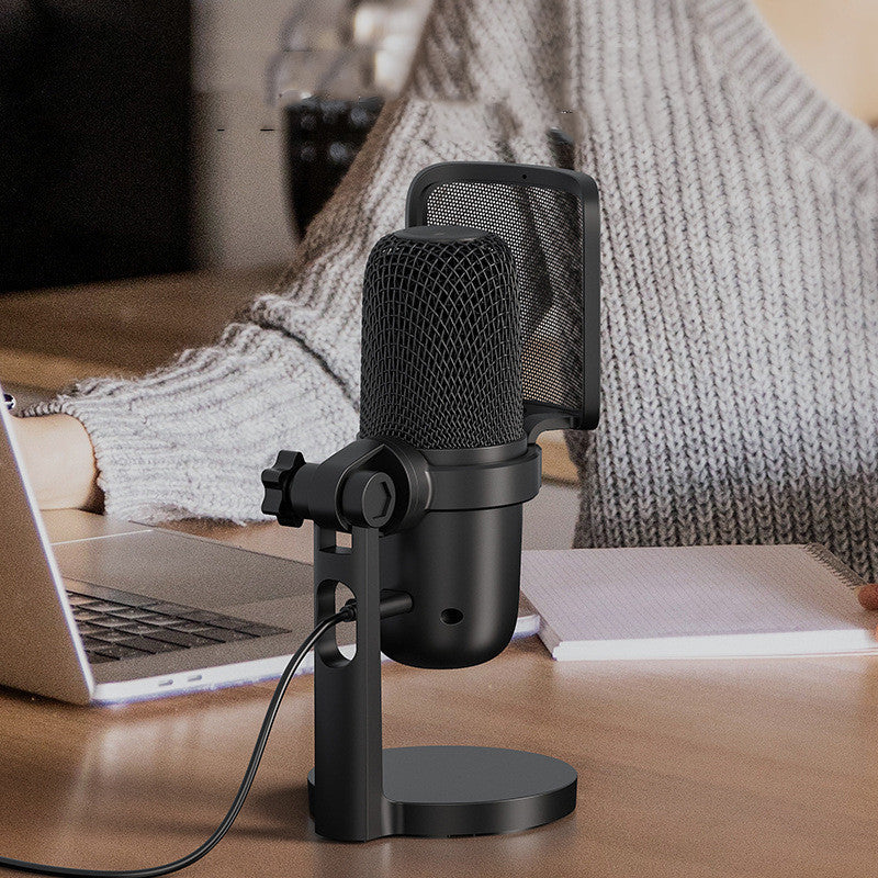 USB Wired Microphone for Desktop & Laptop – Pro Audio for Streaming & Gaming