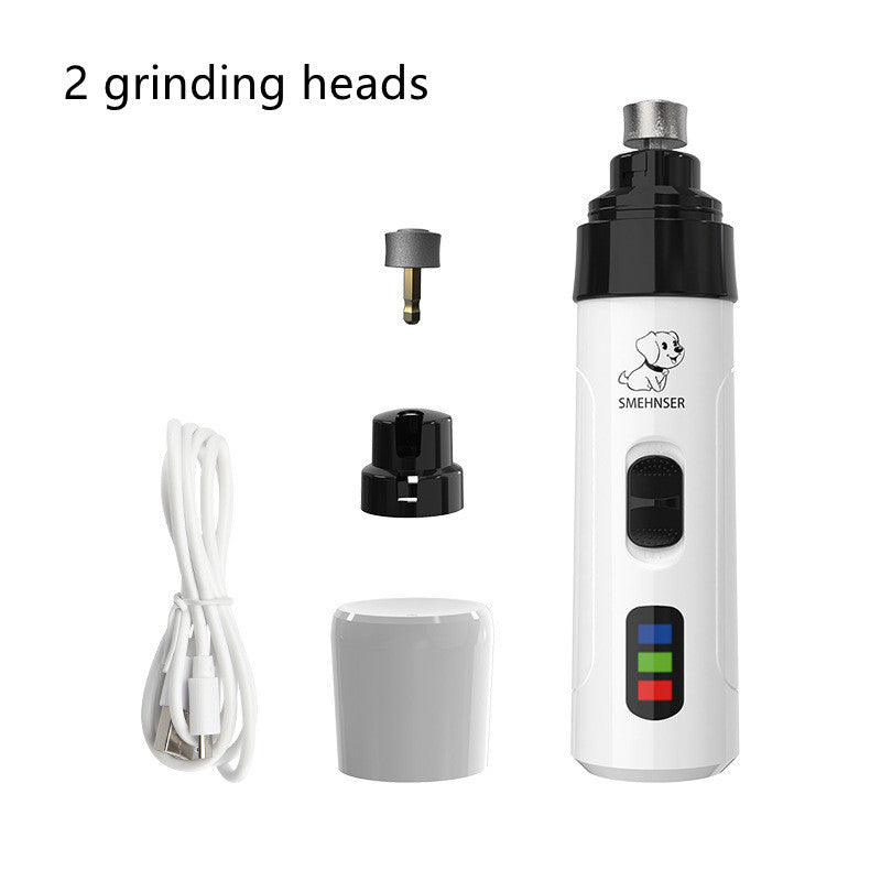 Electric Pet Nail Polisher USB Charging Clippers