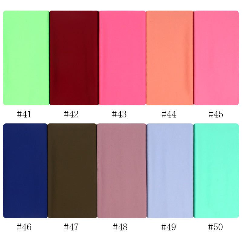 Monochrome Pearl Chiffon Hijab – Soft & Elegant