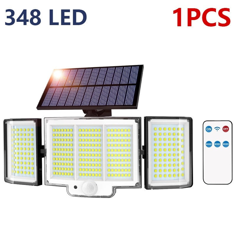 Solar Wall Lamp with Motion Sensor