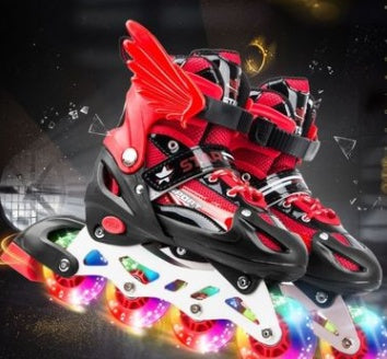 Adjustable Inline Skates for Kids – Flashing Wheels