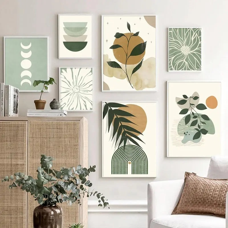 Green Plant Canvas Art