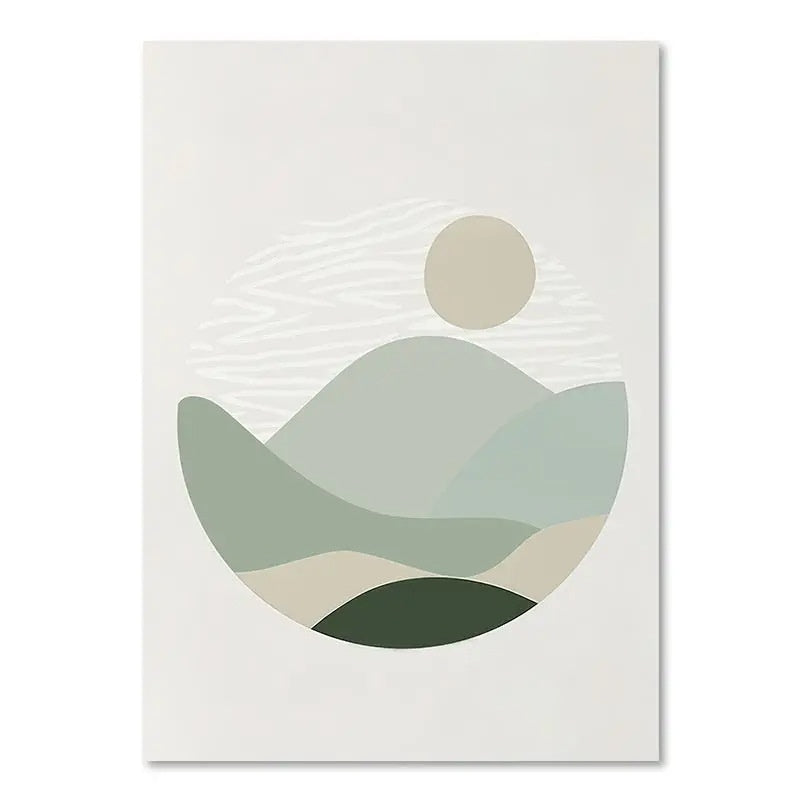 Green Plant Canvas Art