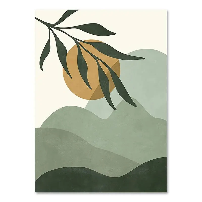 Green Plant Canvas Art