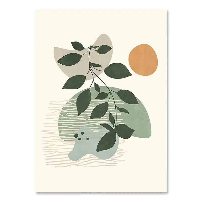 Green Plant Canvas Art