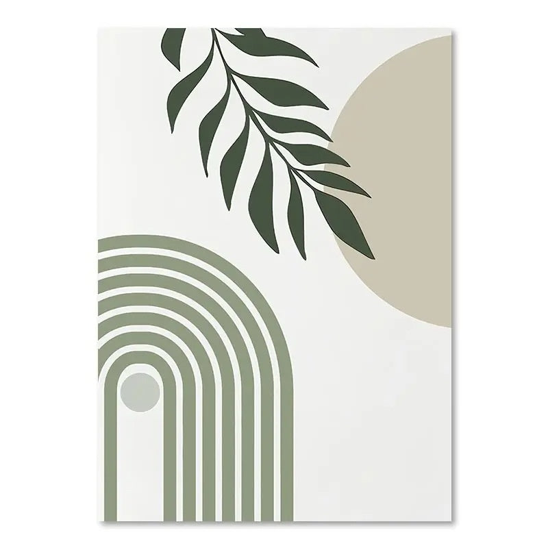 Green Plant Canvas Art