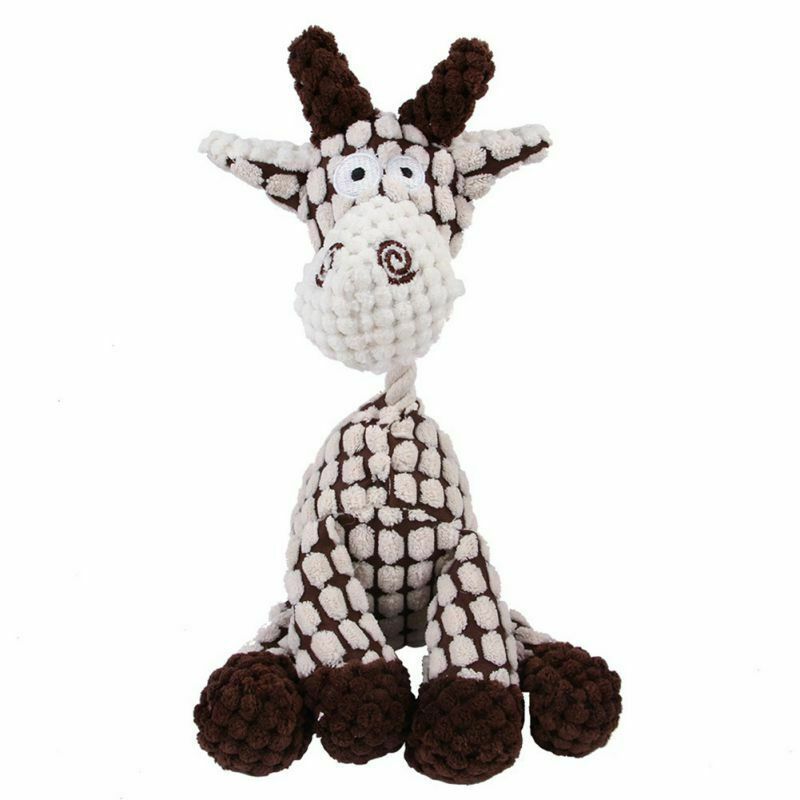 Dog Squeaky Plush Toy – Chew & Teeth Cleaning