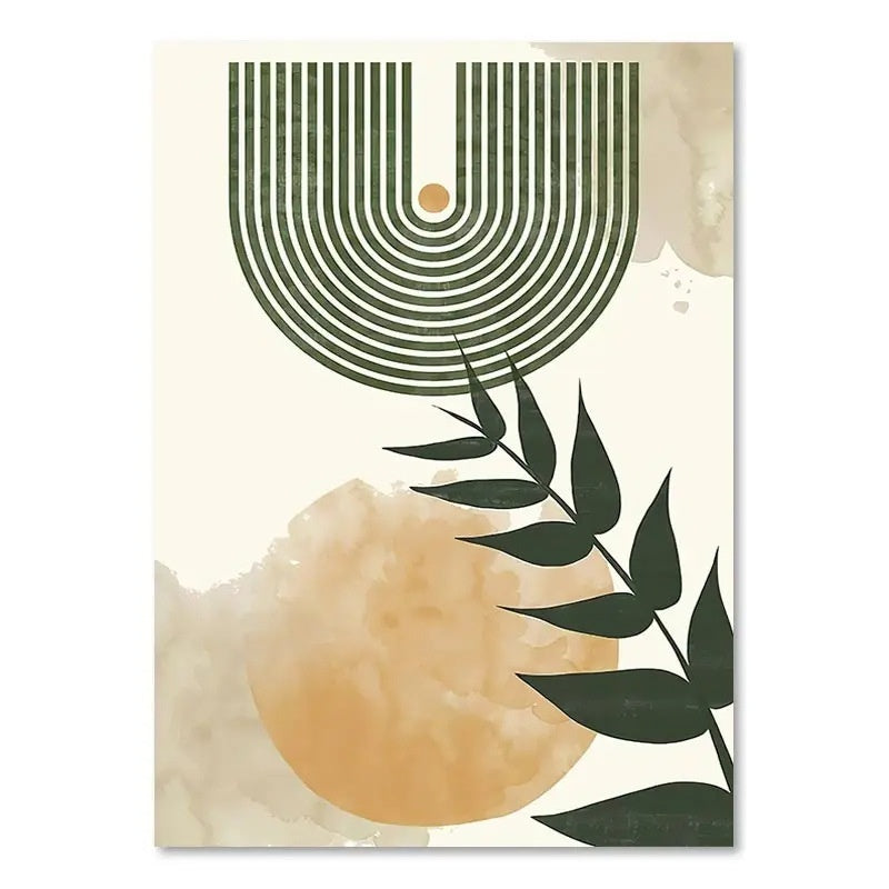 Green Plant Canvas Art
