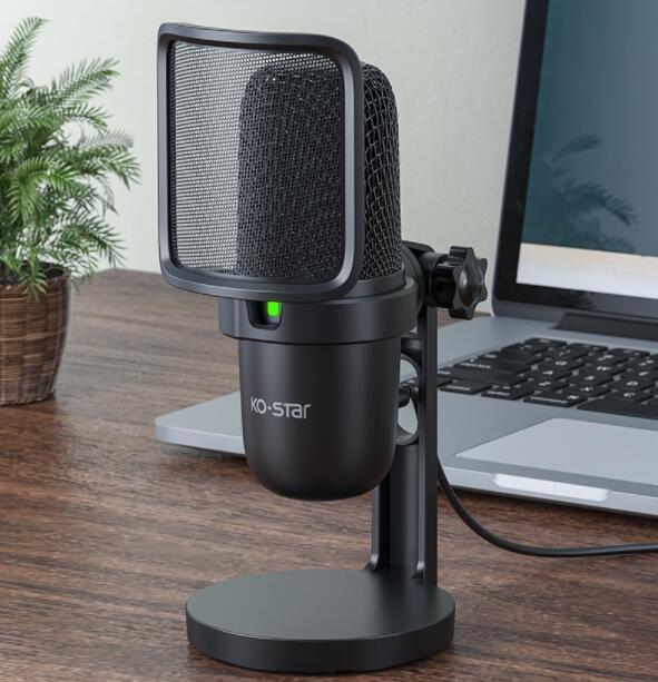 USB Wired Microphone for Desktop & Laptop – Pro Audio for Streaming & Gaming