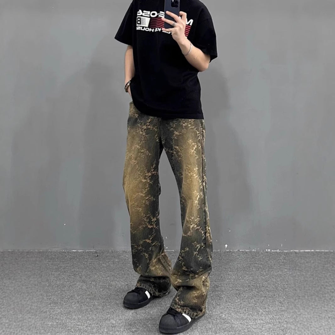 American Retro Washed Bootcut Jeans