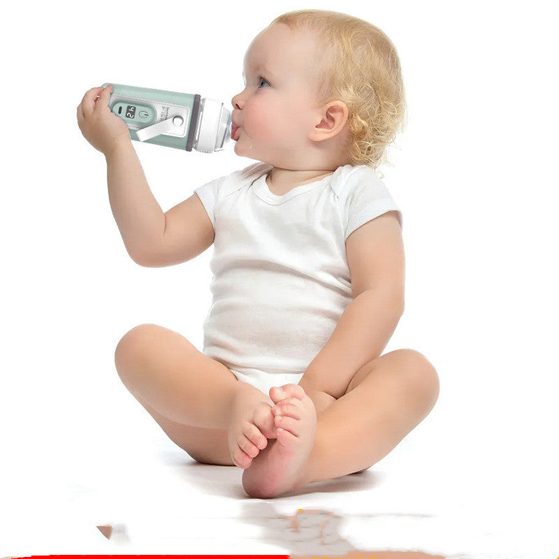 Portable Baby Bottle Warmer – USB Heating & Insulation Cover