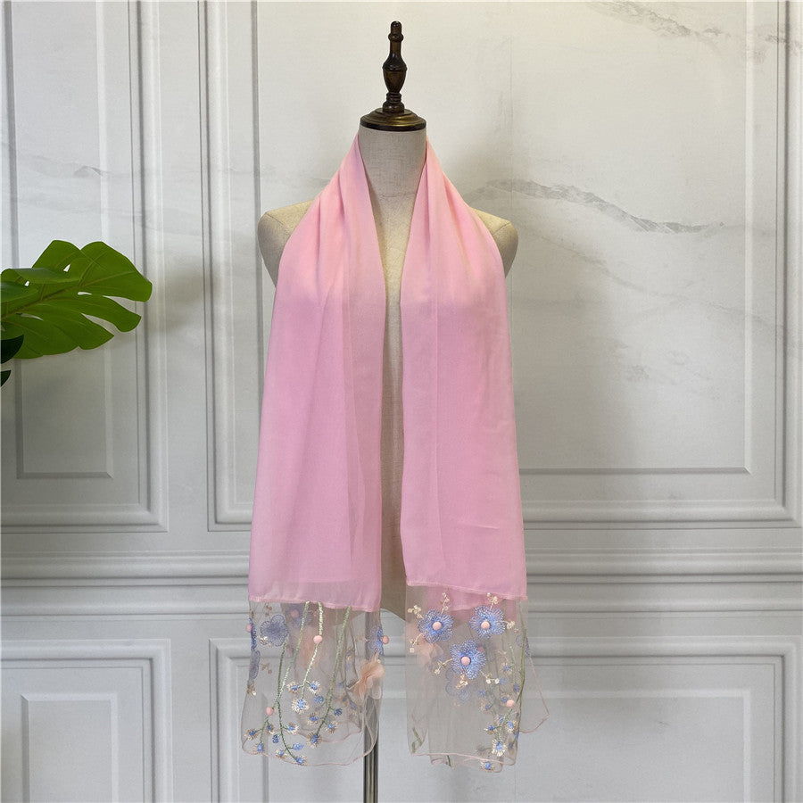 Women's Solid Color Hijab – Soft & Versatile