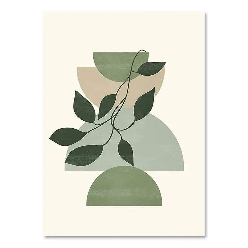 Green Plant Canvas Art