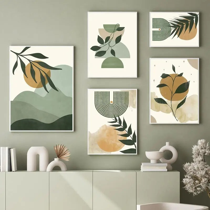 Green Plant Canvas Art