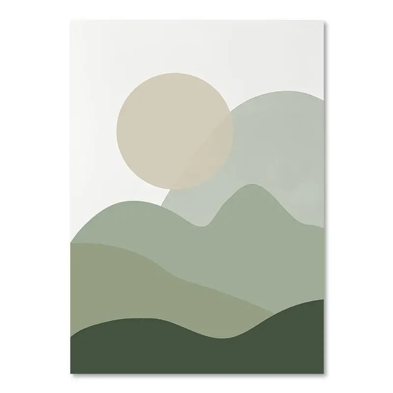 Green Plant Canvas Art
