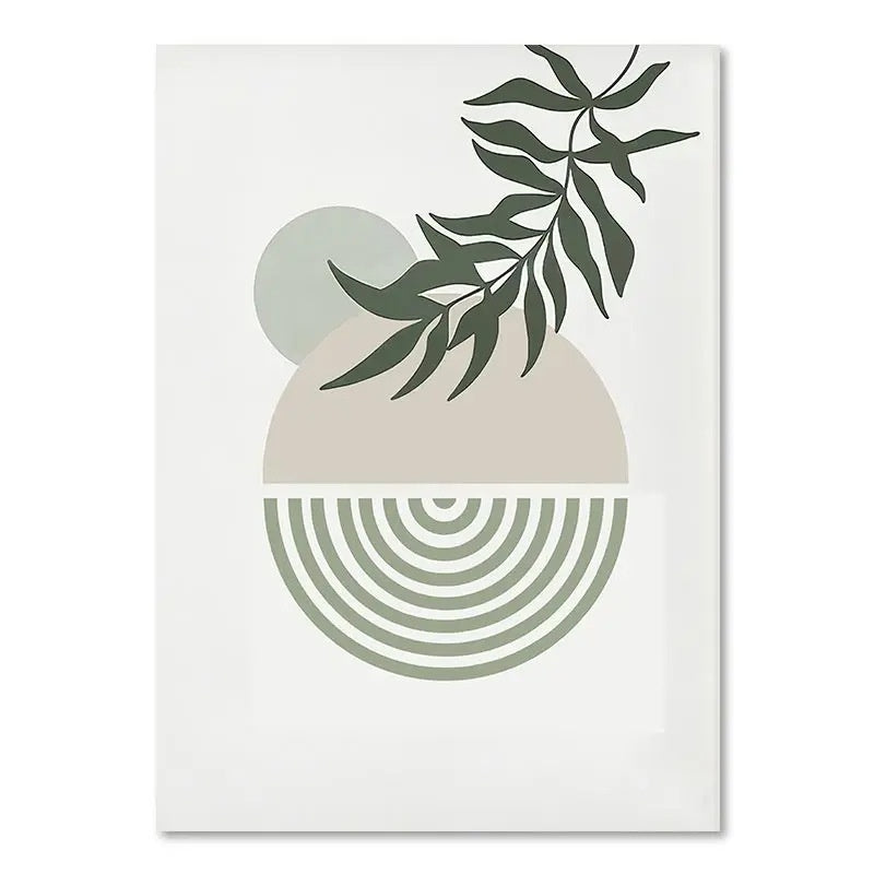 Green Plant Canvas Art