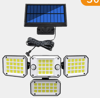Solar Wall Lamp with Motion Sensor