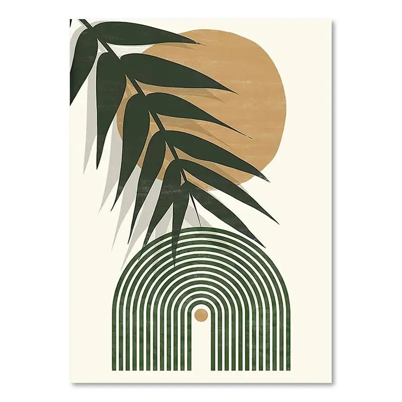 Green Plant Canvas Art